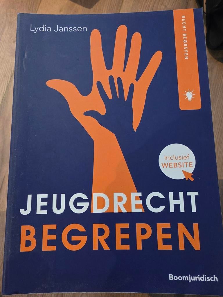 Jeugdrecht Begrepen - Lydia Janssen (inclusief website), Boeken, Zo goed als nieuw, Lydia Janssen, Gamma, HBO