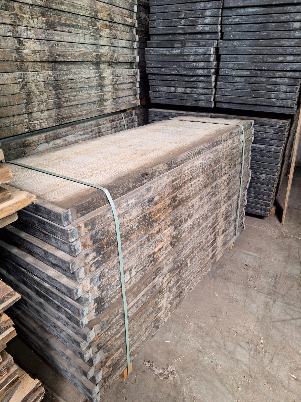 Lange Lariks  steenschotten  65x175cm  terras  vlonder, Tuin en Terras, Terrasdelen en Vlonders, Ophalen of Verzenden, Hout