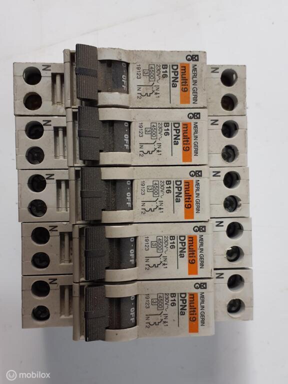Stroomonderbreker multi9 DPNa B16