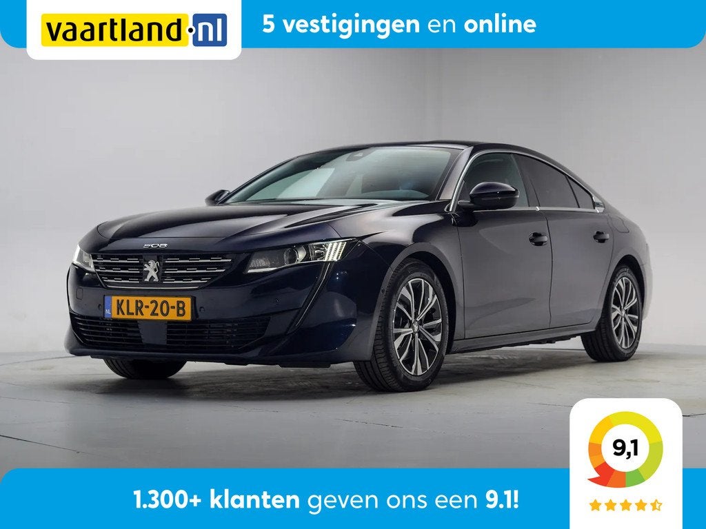 Peugeot 508 1.6 Plug-in Hybrid 225 Allure [ Navi Camera Appl, Auto's, Peugeot, 745 kg, 77 km/l, Gebruikt, 4 cilinders
