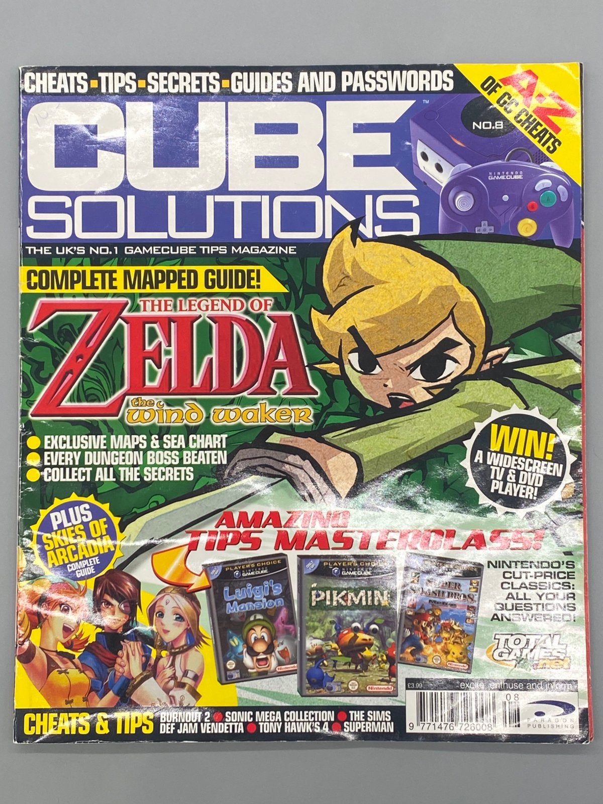 Cube Solutions Magazine - Nintendo GameCube Zelda Editie, Spelcomputers en Games, Nintendo, Cube Solutions, Www.nintendo.com, Overige genres