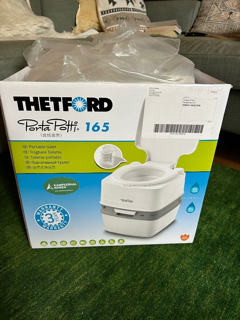 Porta Potti 165, Caravans en Kamperen, Ophalen, Nieuw