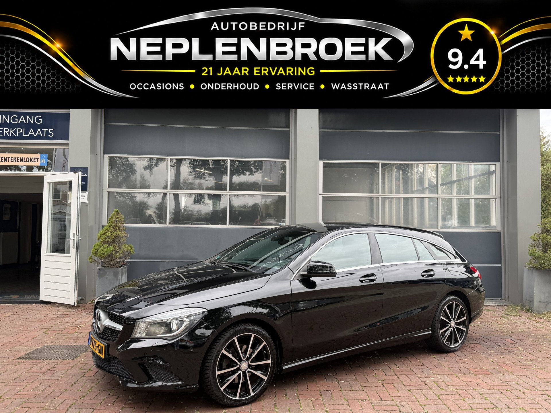 Mercedes-Benz CLA-Klasse Shooting Brake 180 Bj 2015 km 136.0, Voorwielaandrijving, Stof, Gebruikt, 4 cilinders
