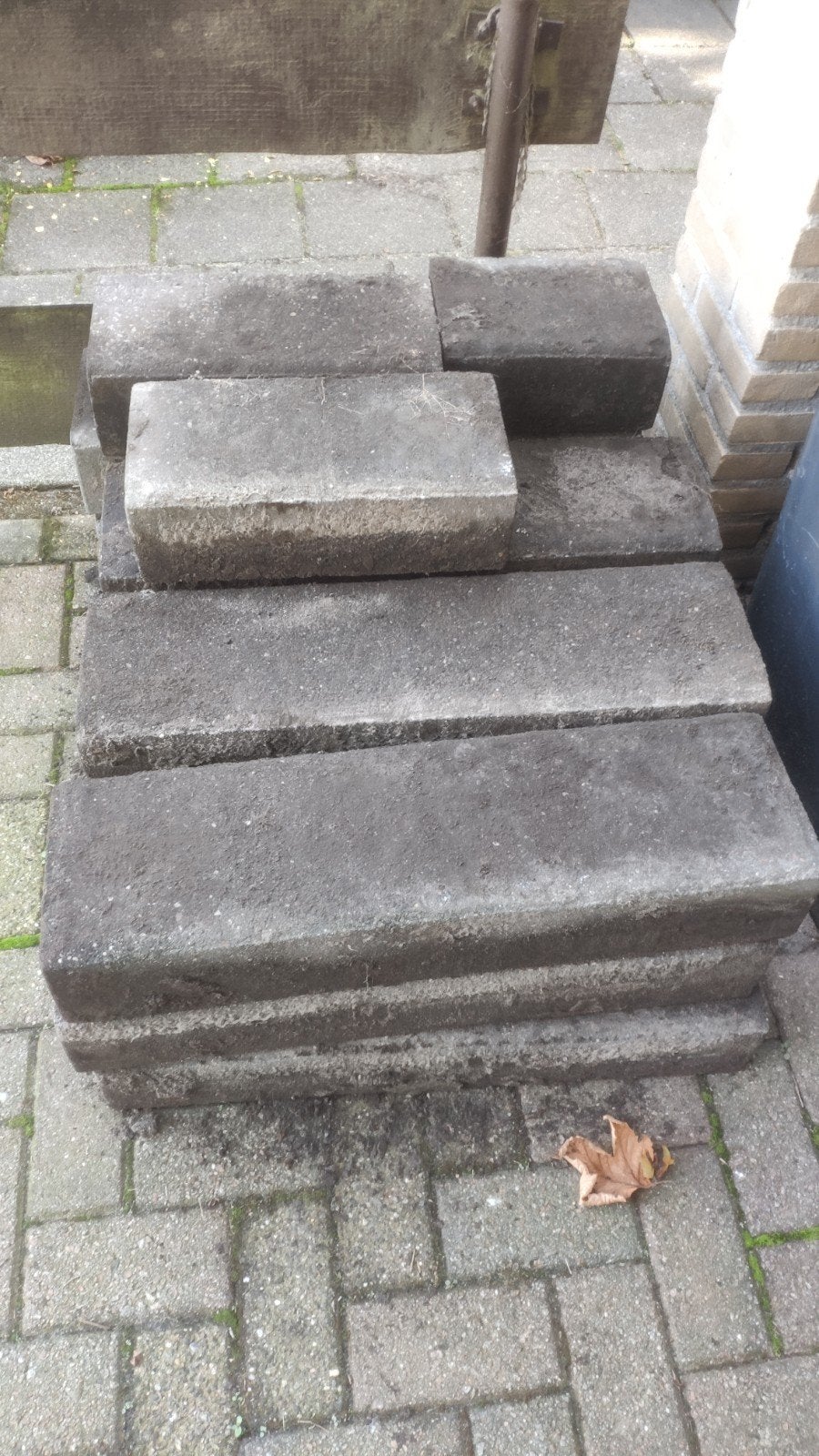 betonnen opsluitbanden, Tuin en Terras, Ophalen, Gebruikt, Overige typen, Minder dan 5 m²