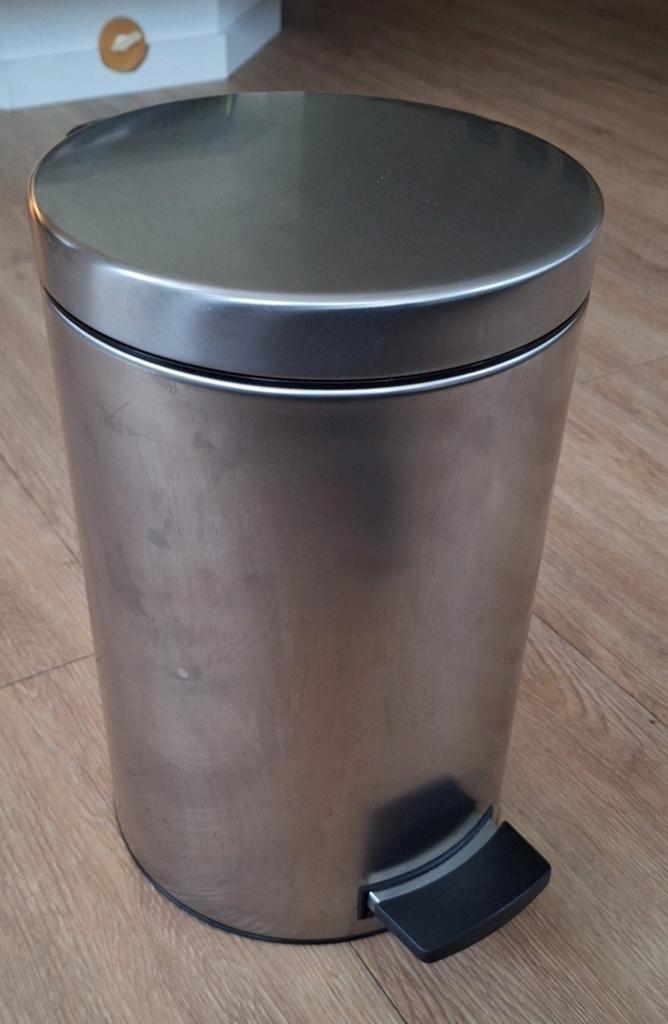 Brabantia pedaalemmer 12L RVS - Zo goed als nieuw, Huis en Inrichting, Woonaccessoires | Prullenbakken, Zo goed als nieuw, Rvs