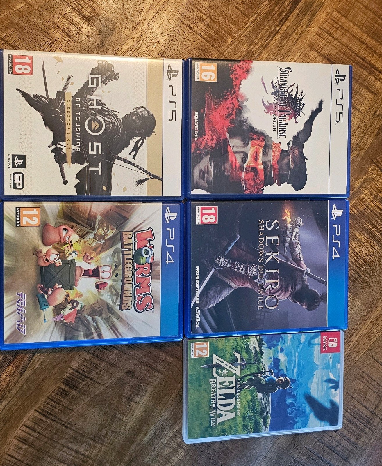 Diverse games PS5/4 en Switch, Avontuur en Actie, 1 speler, Ophalen of Verzenden, Zo goed als nieuw