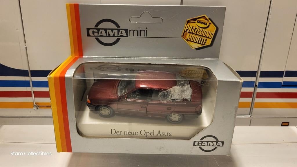Gama Mini Opel Astra Dark Red, Auto, Ophalen of Verzenden, Zo goed als nieuw, Gama