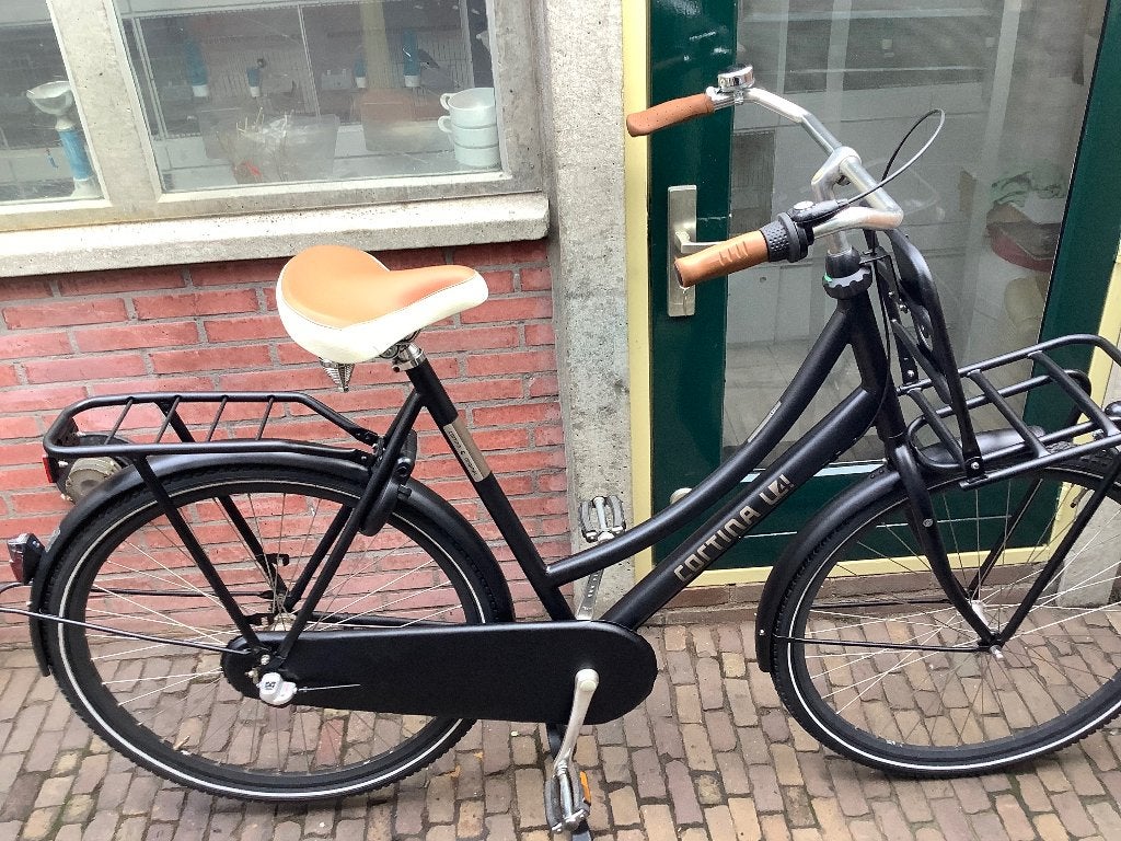 Cortina u4 transport omafiets 28 inch, Fietsen en Brommers, Ophalen, Terugtraprem, Versnellingen, 56 cm of meer