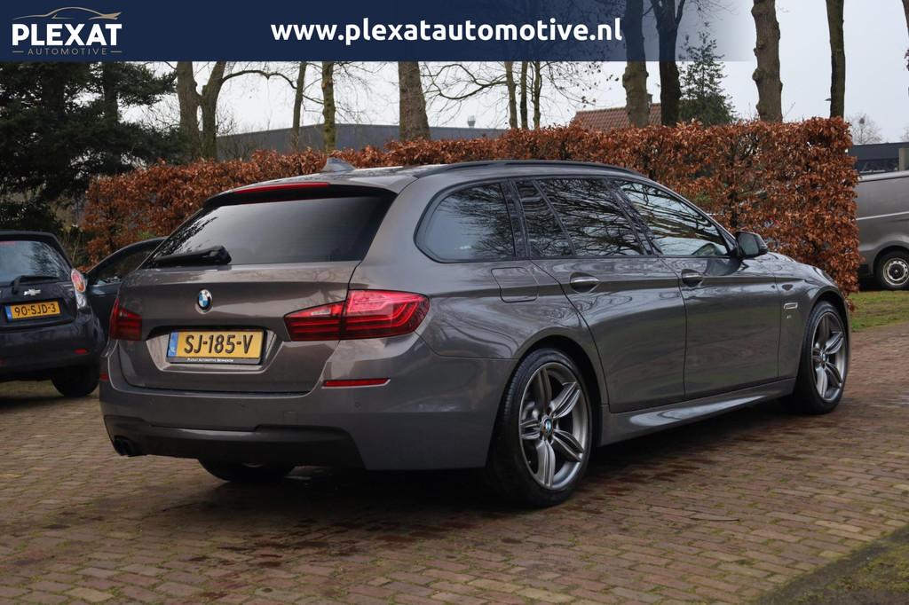 BMW 5-serie Touring 520d M Sport Edition Aut. | M-Pakket | C, Auto's, BMW, Automaat, Leder, Diesel, Vierwielaandrijving