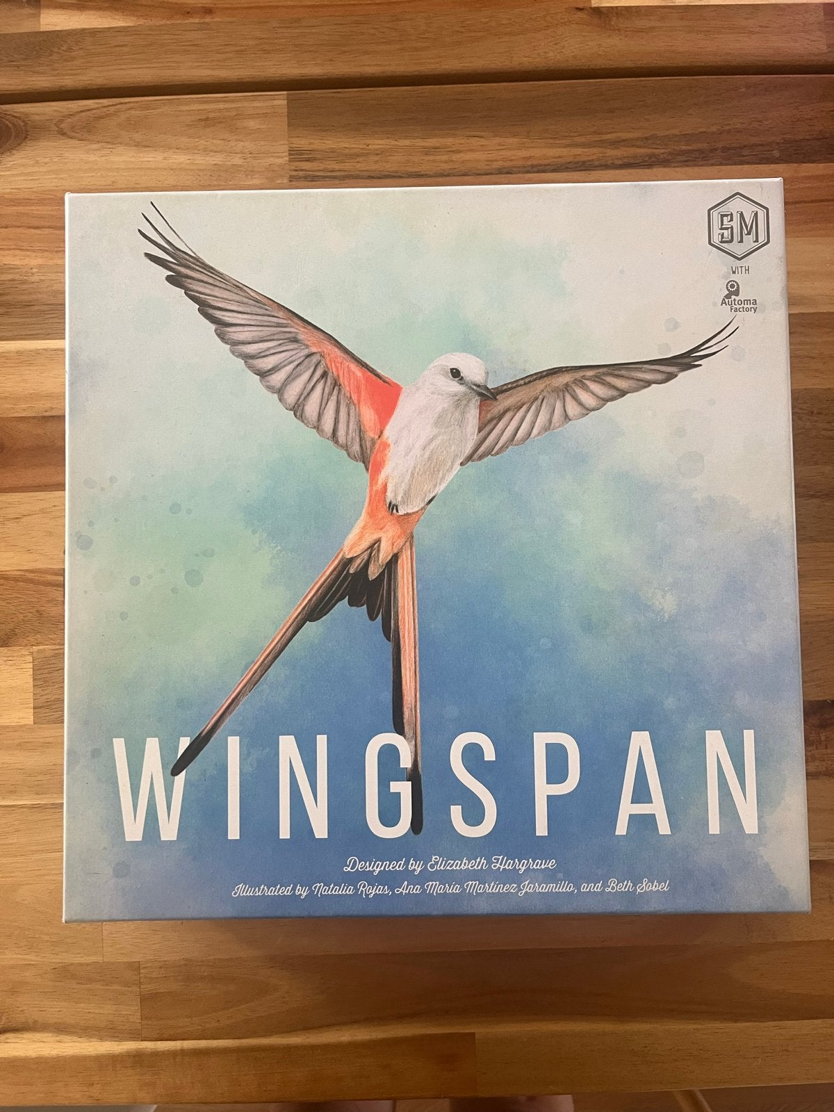 Wingspan English Version Board Game  - Zo goed als nieuw, Een of twee spelers, Ophalen, Zo goed als nieuw