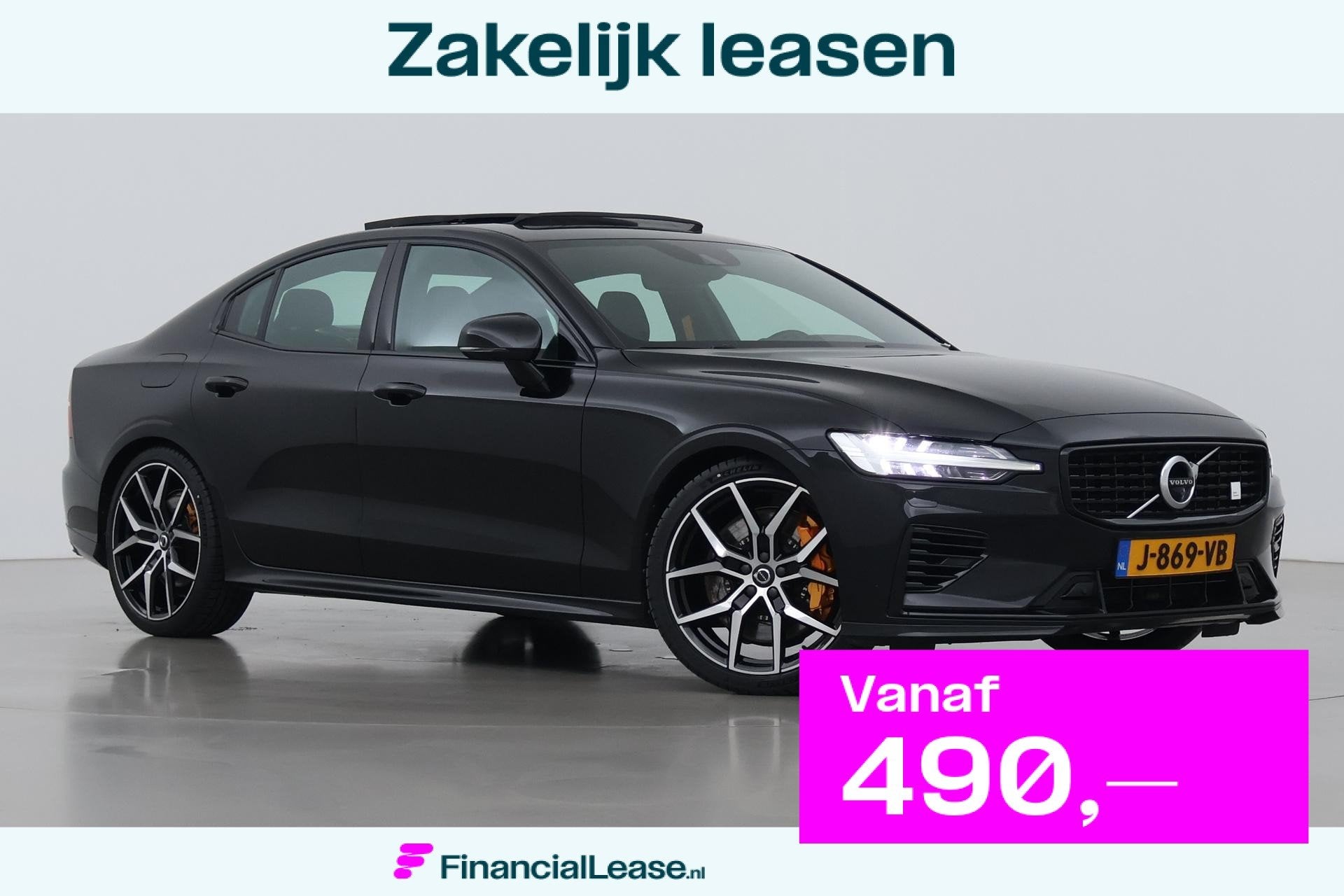 Volvo S60 T8 Polestar Engineered | Schuif-/kanteldak | 20 in, Gebruikt, Euro 6, Zwart, Vierwielaandrijving