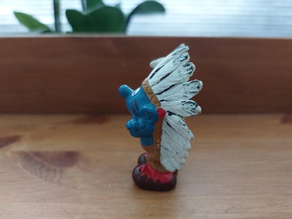 Indiaan smurf met tooi 20144 De Smurfen, Ophalen of Verzenden, Zo goed als nieuw