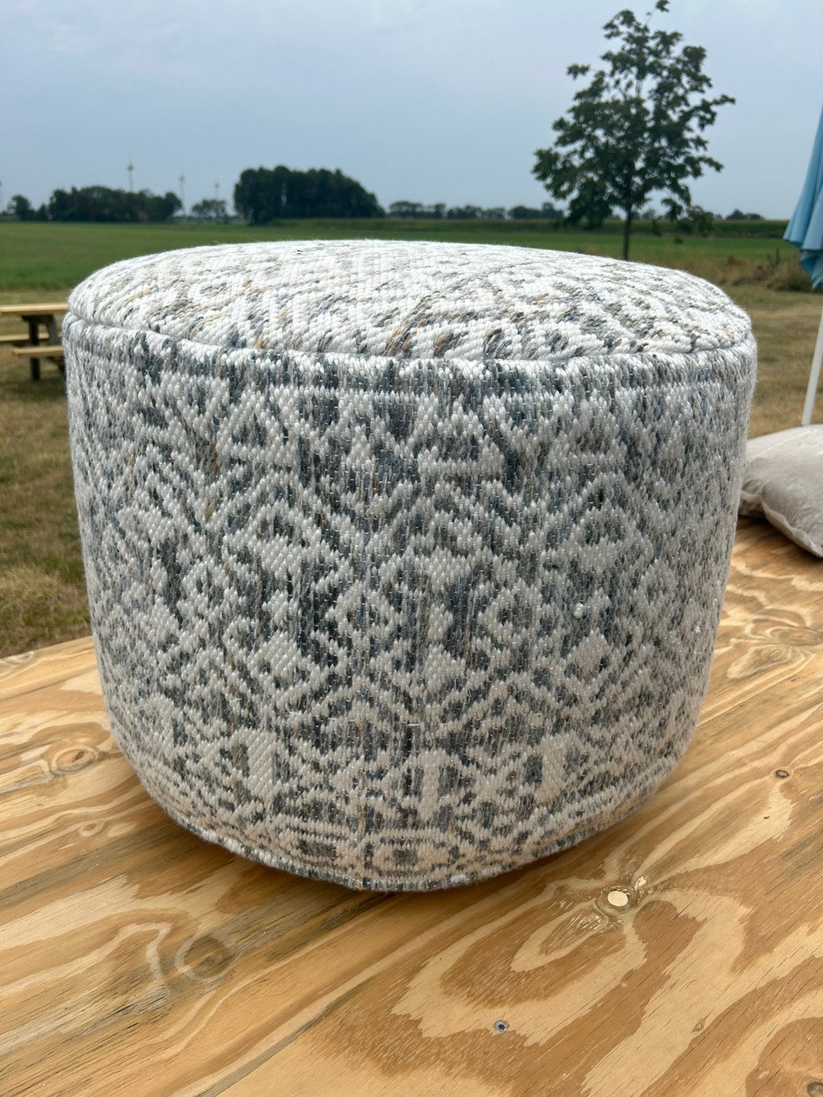 Nieuwe toffe poef van Housecraft, Rond, Nieuw, Minder dan 50 cm, Ophalen of Verzenden