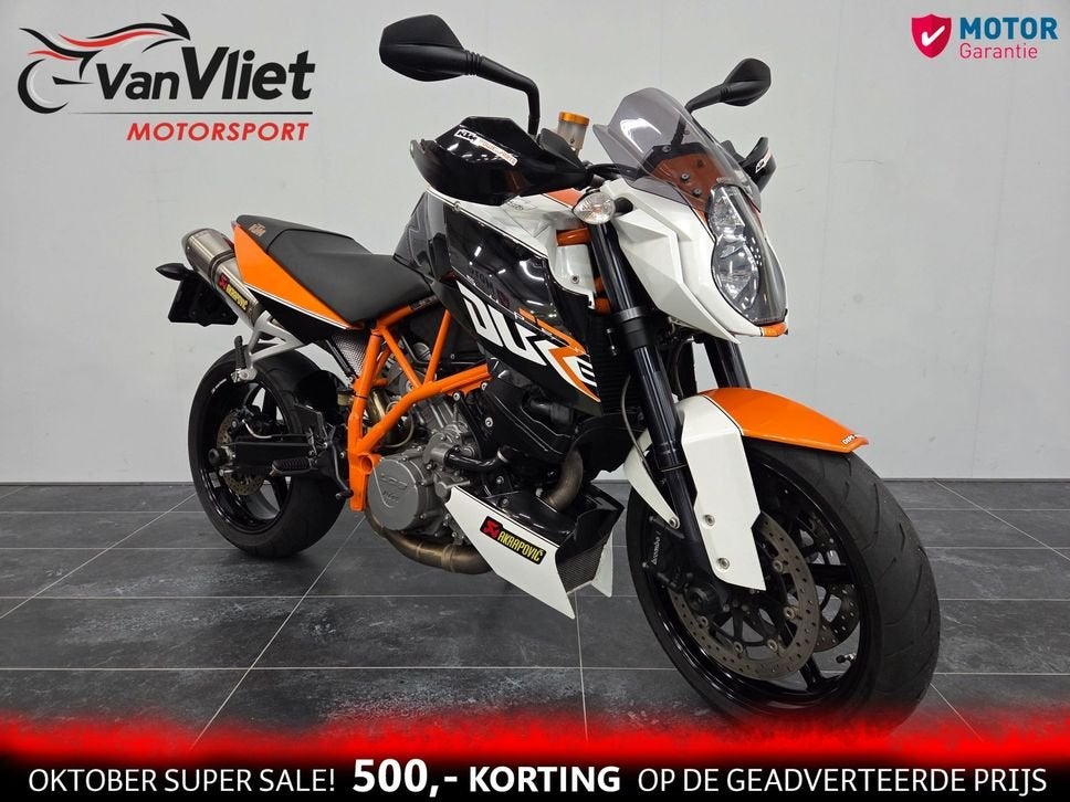 Zeer Mooie Ktm Superduke 990 R bj 2010 Full Akrapovic.!, Motoren, 2 cilinders, KTM, Motorrijbewijs A, Bedrijf