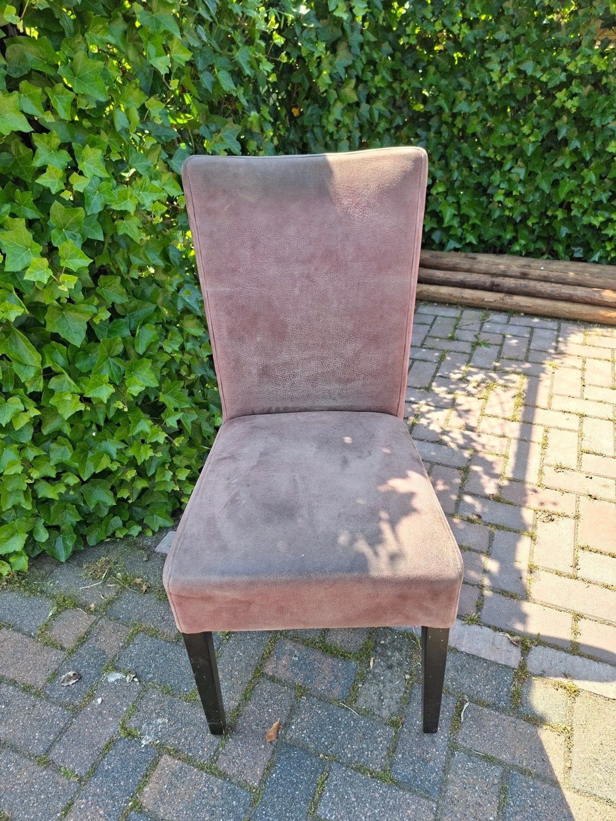 Keukenstoel - Bruin, Gebruikt, Huis en Inrichting, Stoelen, Gebruikt, Bruin, Klassiek, Ophalen of Verzenden