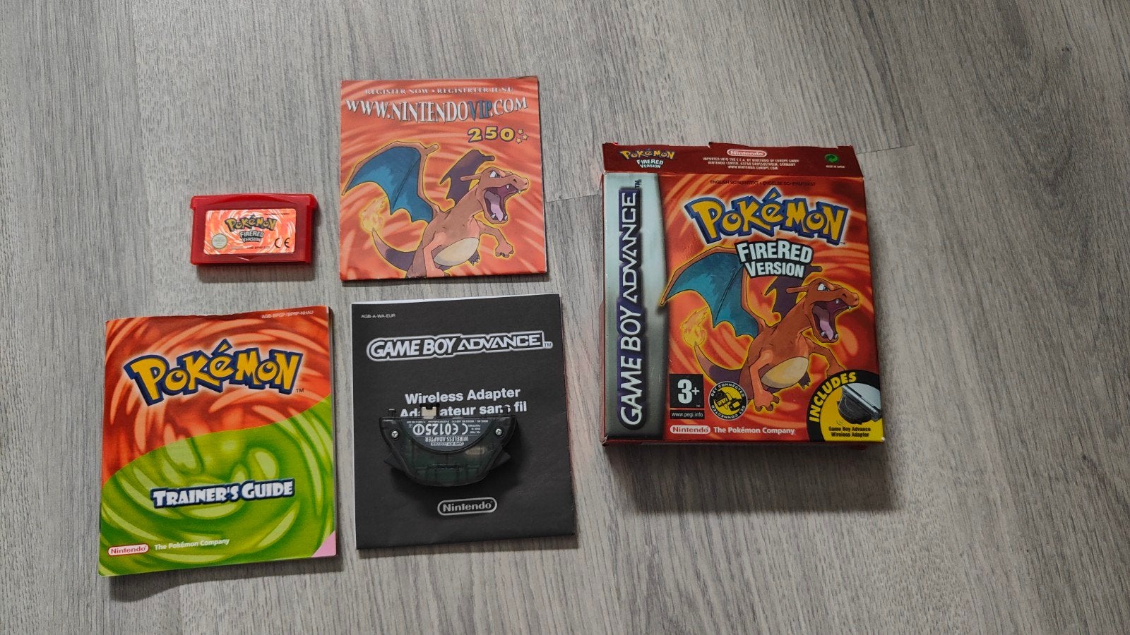 Pokémon FireRed complete orginele set, Avontuur en Actie, 1 speler, Ophalen of Verzenden, Zo goed als nieuw