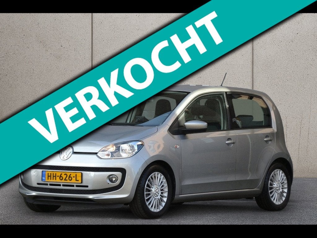 Volkswagen Up! 1.0 high up! BlueMotion | Airco | Cruise Cont, Voorwielaandrijving, Stof, Gebruikt, 840 kg