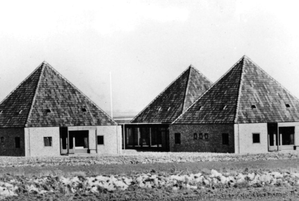 968085 Arnemuiden ZL Wederopbouw Het Zilveren Schor 1968, Verzamelen, Ophalen of Verzenden, 1960 tot 1980, Gelopen, Zeeland