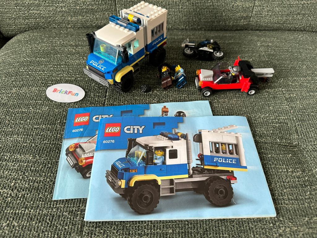 Lego city 60276 politie gevangenentransport., Kinderen en Baby's, Speelgoed | Duplo en Lego, Ophalen of Verzenden, Zo goed als nieuw