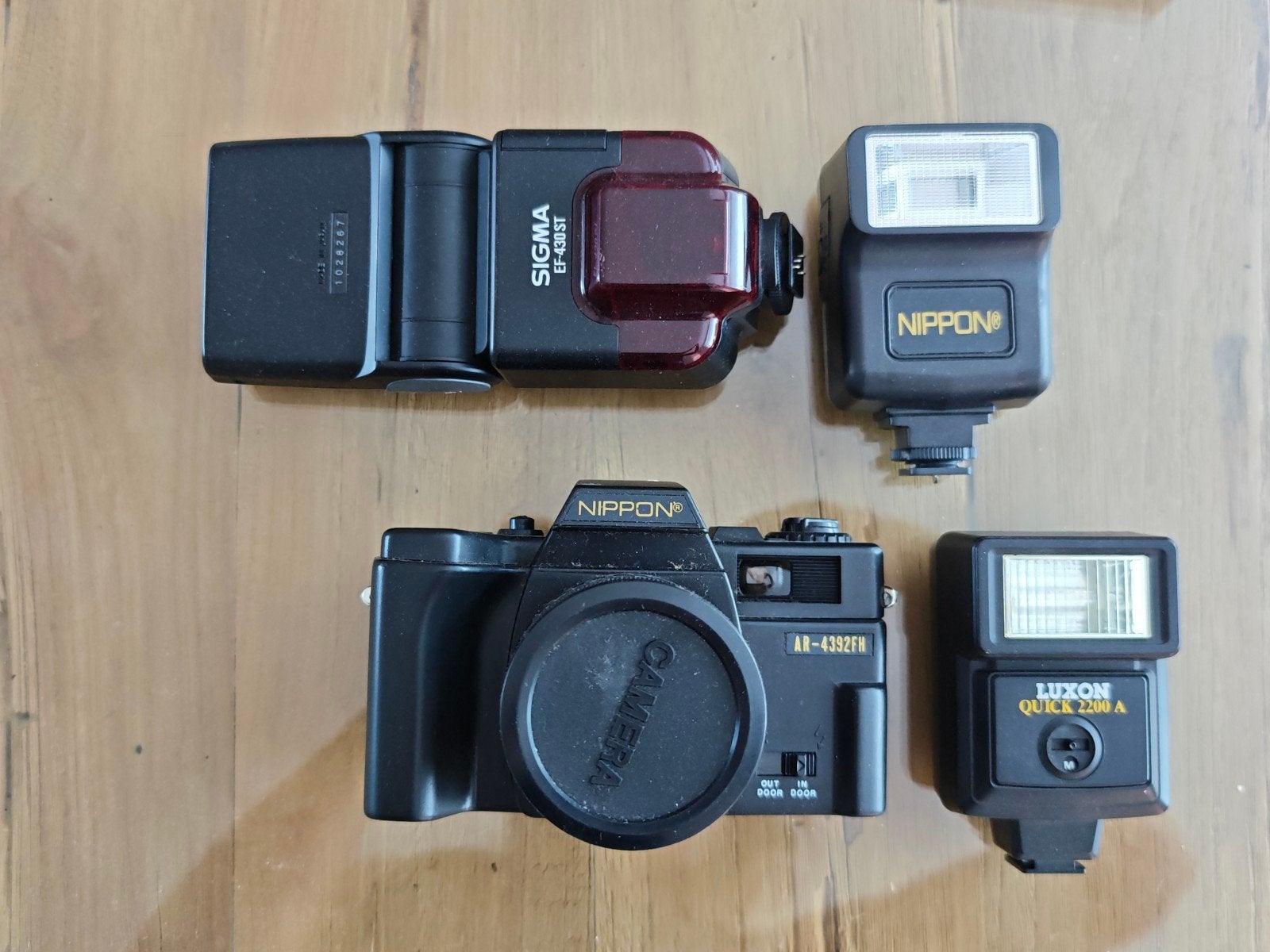 Nippon analoge camera, SigmaEF-430STflitser, analoge flitser, Audio, Tv en Foto, Fotografie | Flitsers, Gebruikt, Externe flitser