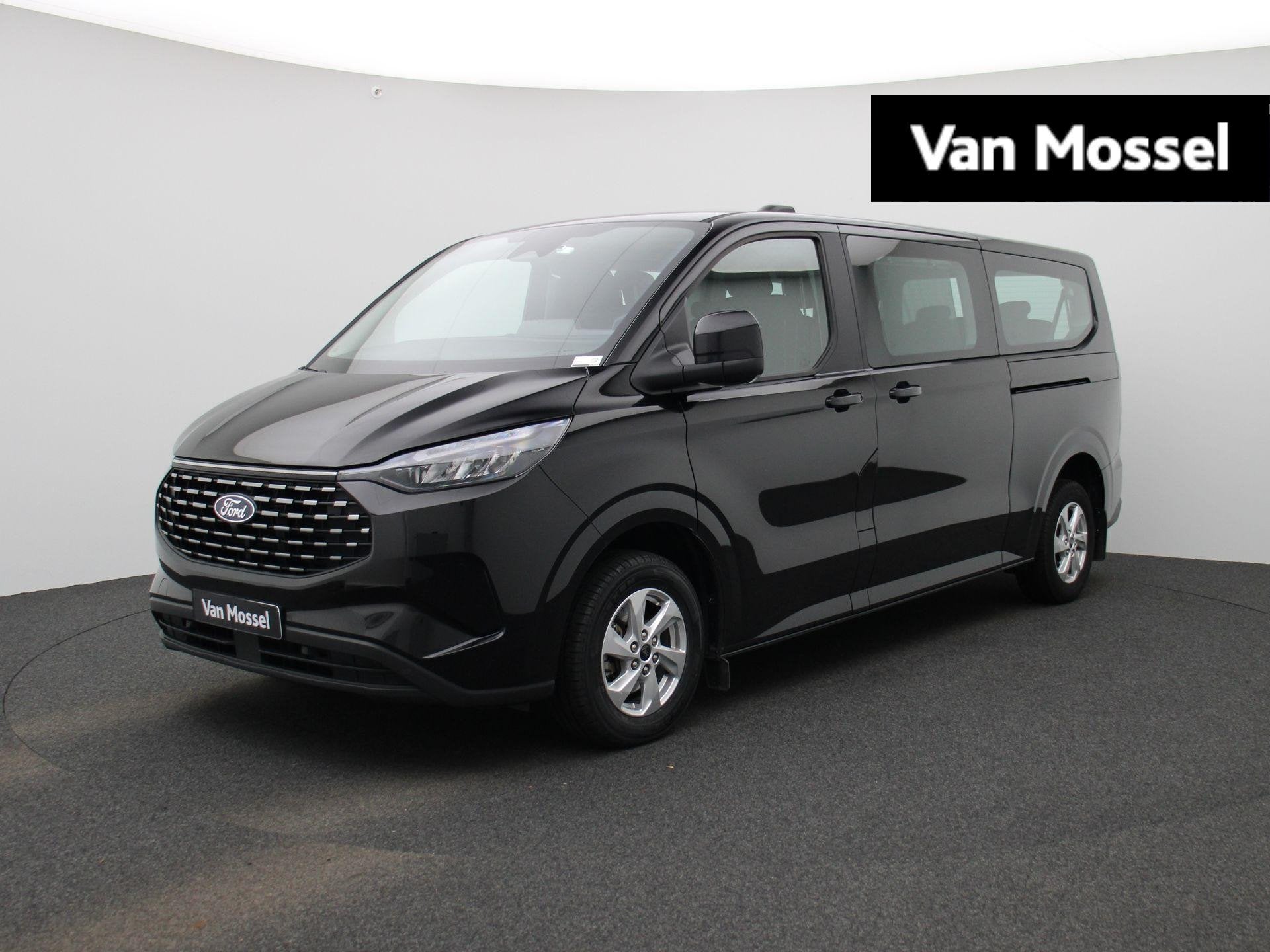 Ford Tourneo Custom 2.5 PHEV 340 L2 Trend PRIJS INCL BTW | 8, Auto's, 12 maanden, Gebruikt, 4 cilinders, Zwart