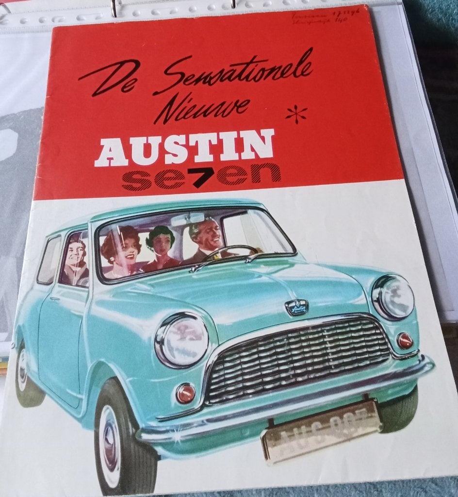 Austin Seven autofolder., Ophalen of Verzenden, Zo goed als nieuw, Overige merken