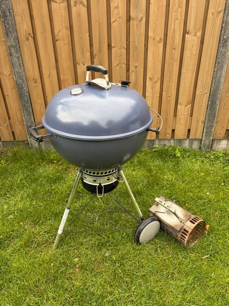 Weber Master-Touch GBS 57cm incl. premium hoes, Ophalen of Verzenden, Gebruikt, Met accessoires