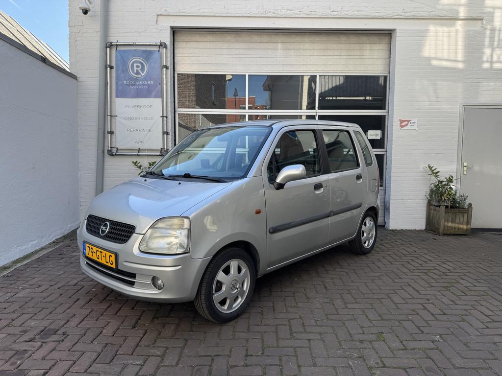 Opel Agila 1.2-16V Elegance Elect.ramen/LMvelgen/Mistlampen, Voorwielaandrijving, 15 km/l, 1199 cc, Origineel Nederlands