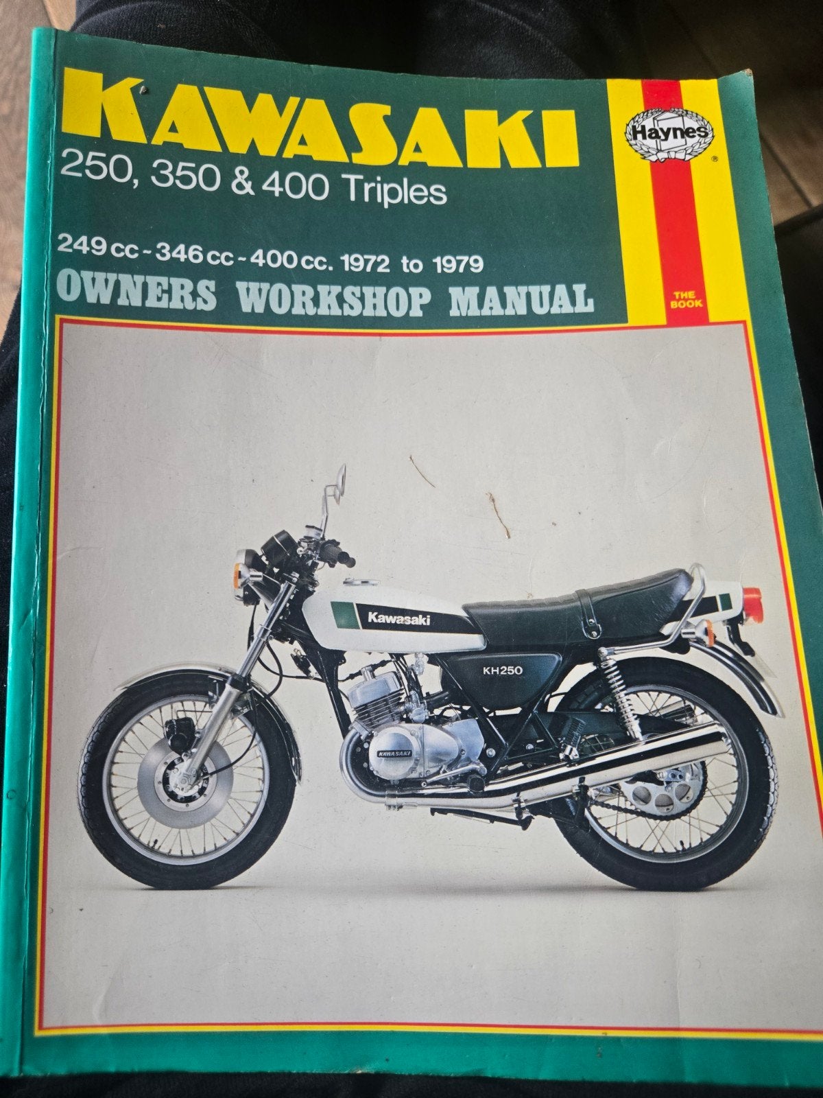Werplaatshandboek kawasaki 250, 350 & 400 triples. 1972 tot, Ophalen of Verzenden, Kawasaki