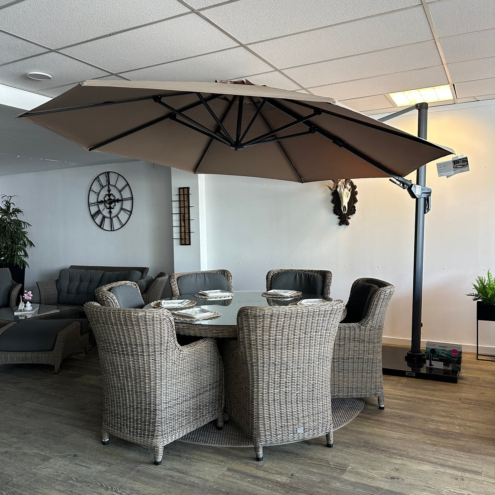 4 Seasons Outdoor (4SO) Tuinset -Tafel + 6 Stoelen TWV €4750, Verzenden, ., Wicker, .