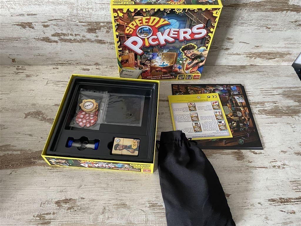 Speedy pickers vierkante doos [s739], Verzenden, Zo goed als nieuw