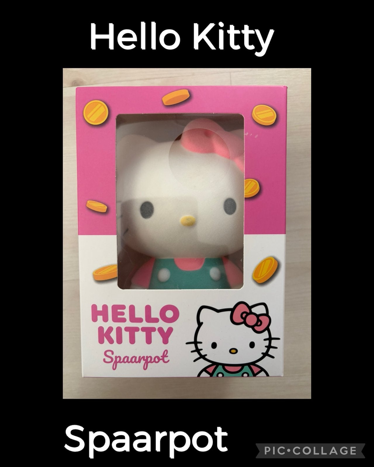 Nieuwe Hello Kitty spaarpot, Ophalen of Verzenden, Nieuw, Kunststof, Strip- of Tekenfilmfiguur