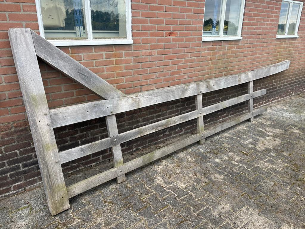 Eiken hekken, Ophalen, Hout, Tuinhek