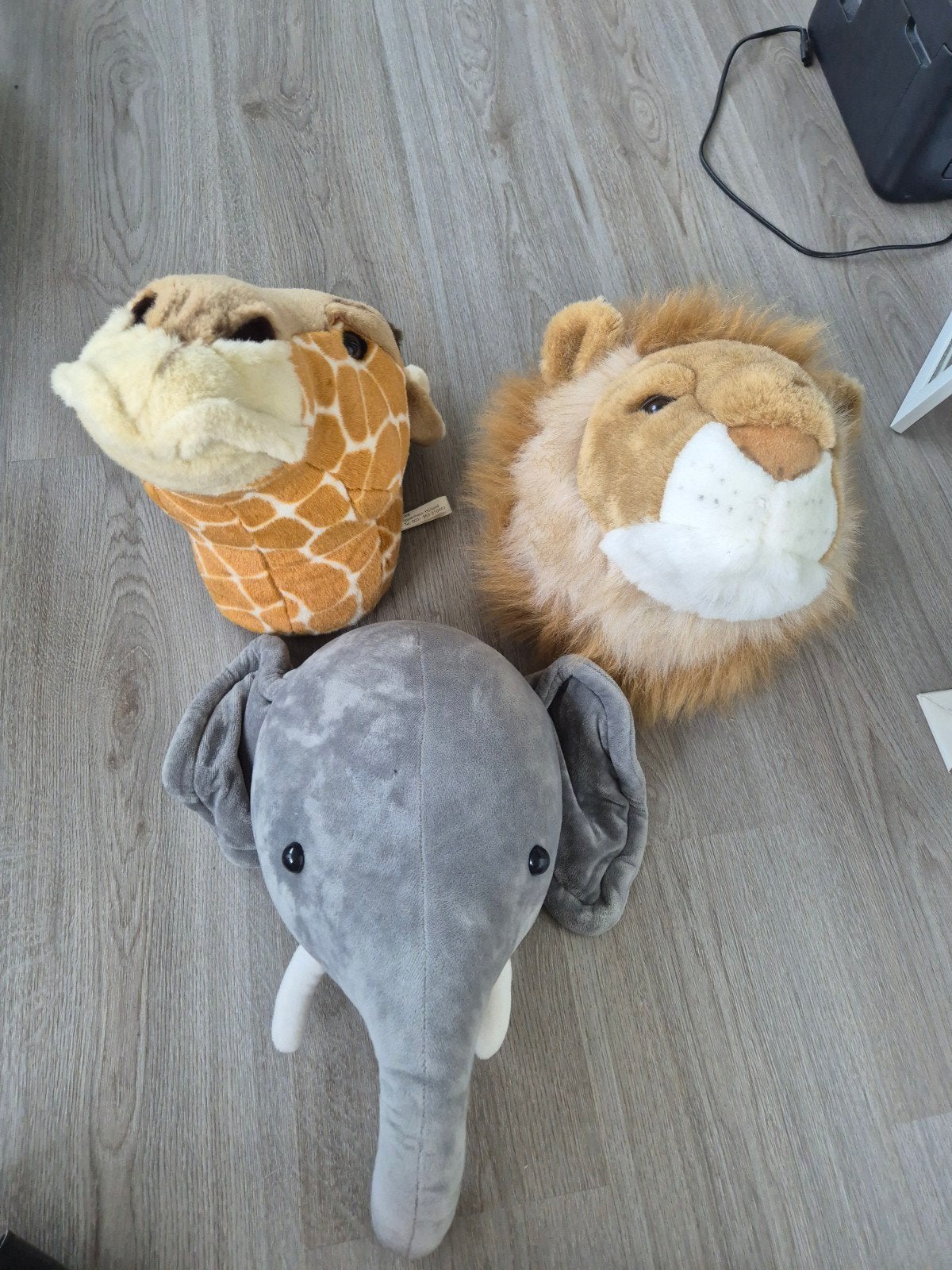 Dierenkoppen jungle kamer, Ophalen, Wanddecoratie