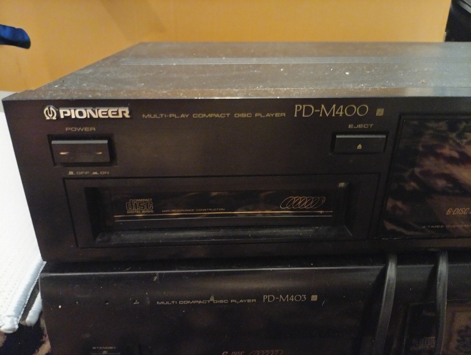 Pioneer PD-M400 Multi-Play Compact Disc Speler, Audio, Tv en Foto, Cd-spelers, Gebruikt, Pioneer, Wisselaar, Ophalen of Verzenden