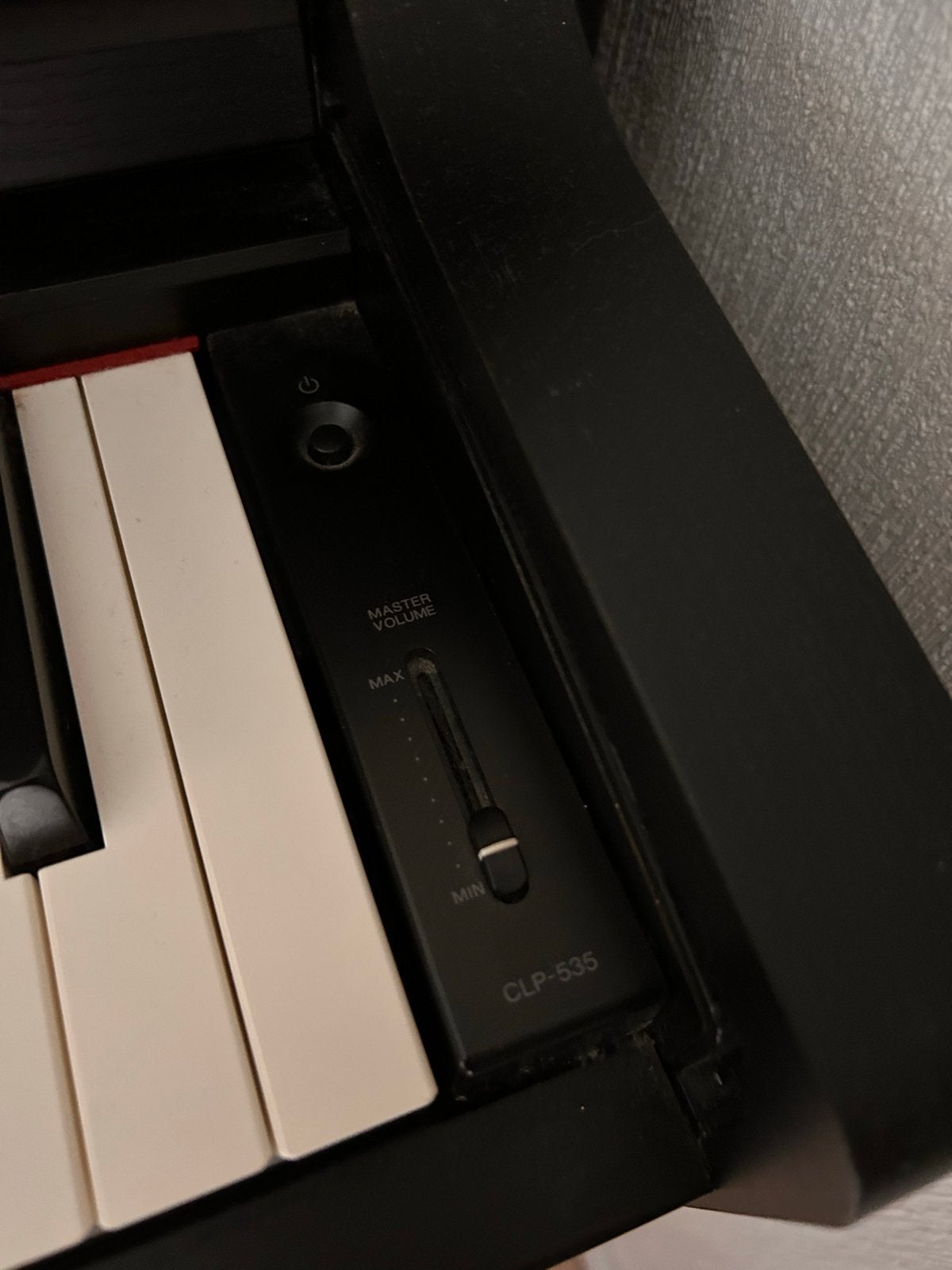 Yamaha Clavinova CLP-535 Digitale Piano, Ophalen, Zwart, Digitaal, Zo goed als nieuw