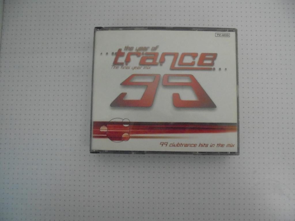 The year of trance 99 4CD's, Cd's en Dvd's, Verzenden, Gebruikt