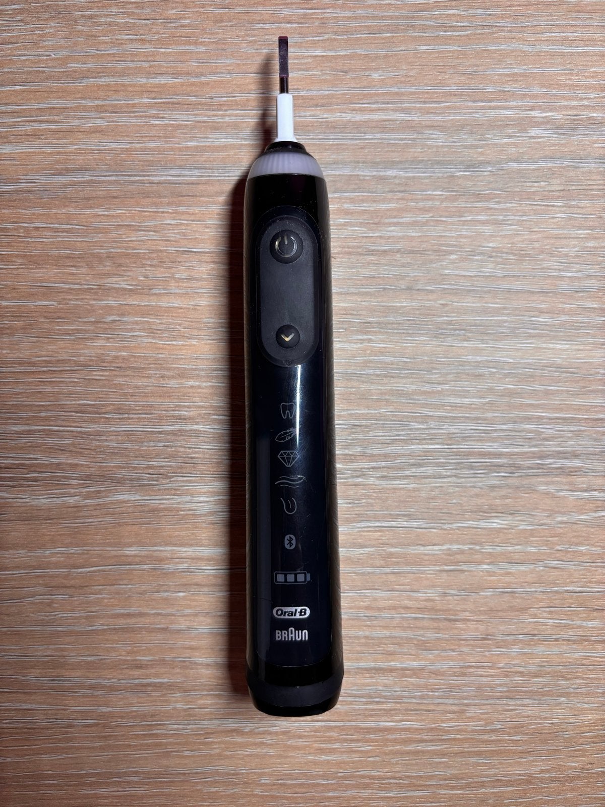 Oral-B Genius X Midnight Black Elektrische Tandenborstel, Ophalen of Verzenden, Zo goed als nieuw, Mondverzorging