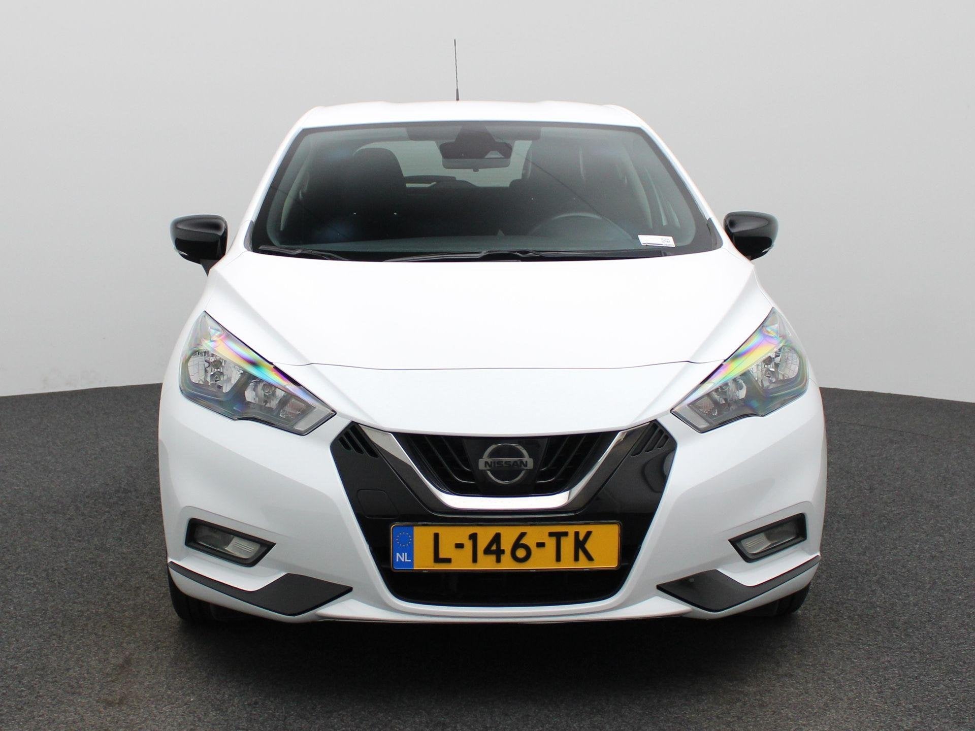 Nissan Micra 1.0 IG-T N-Design NAVIGATIE | AIRCO | PARKEERSE, Auto's, Voorwielaandrijving, Stof, Euro 6, Wit