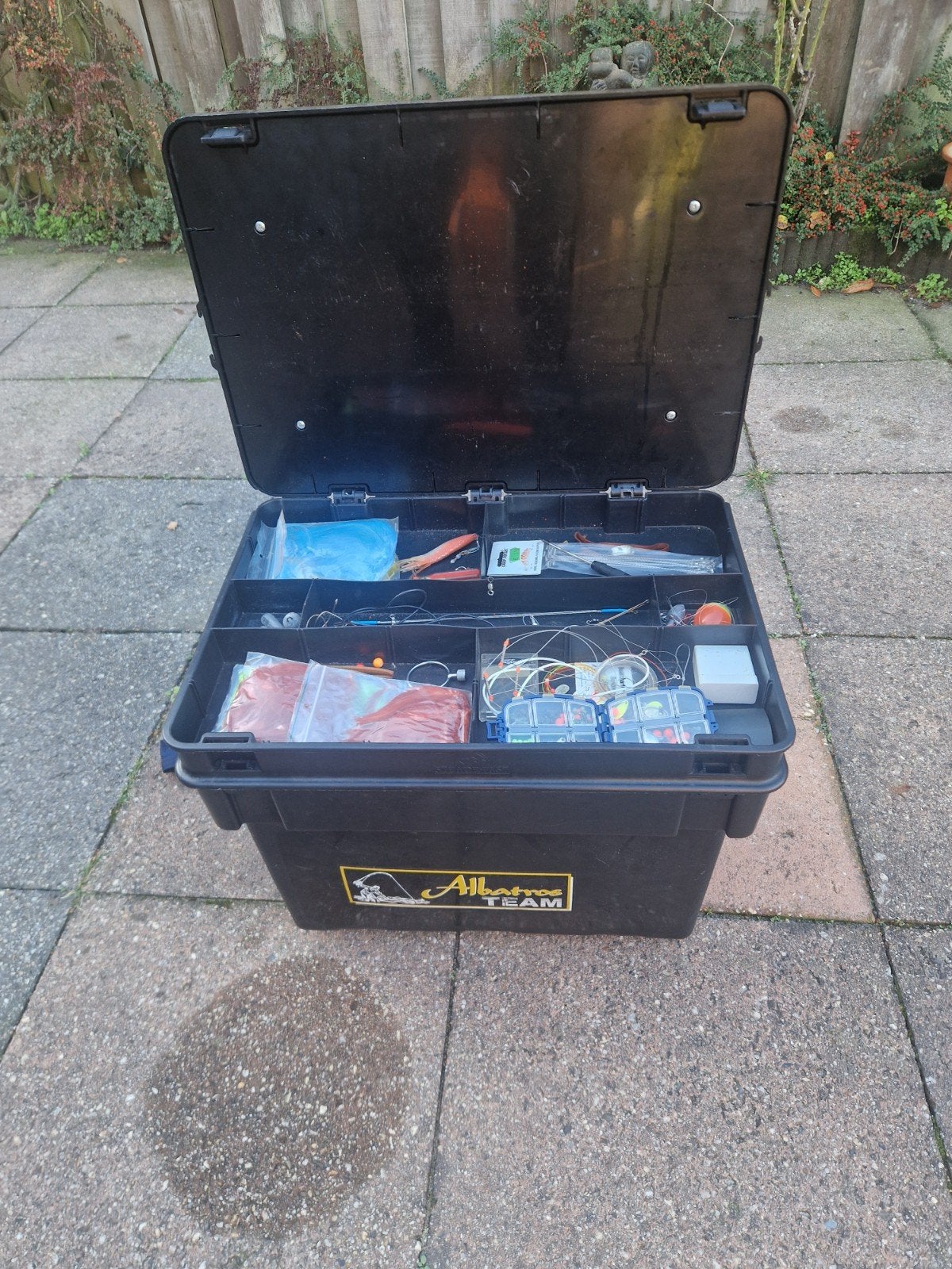 grote Albatros kist vol met zeevis spullen nieuw verpakking, Ophalen of Verzenden, Overige typen