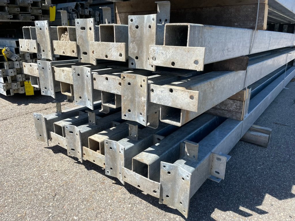 Kokerprofielen 120x80x3 mm | Lengte: 4570 mm, Ophalen, Gebruikt, IJzer