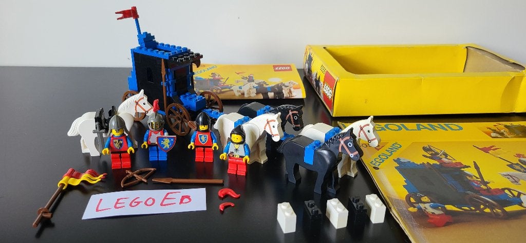 Lego 6055 - Prisoner Convoy-Castle/Crusaders&Lion Knights, Lego, Ophalen of Verzenden, Zo goed als nieuw, Castle