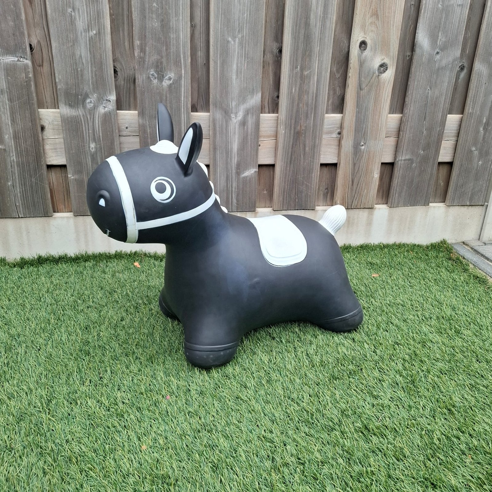 Skippydier paard - Zwart, in nette staat, Ophalen, Zo goed als nieuw