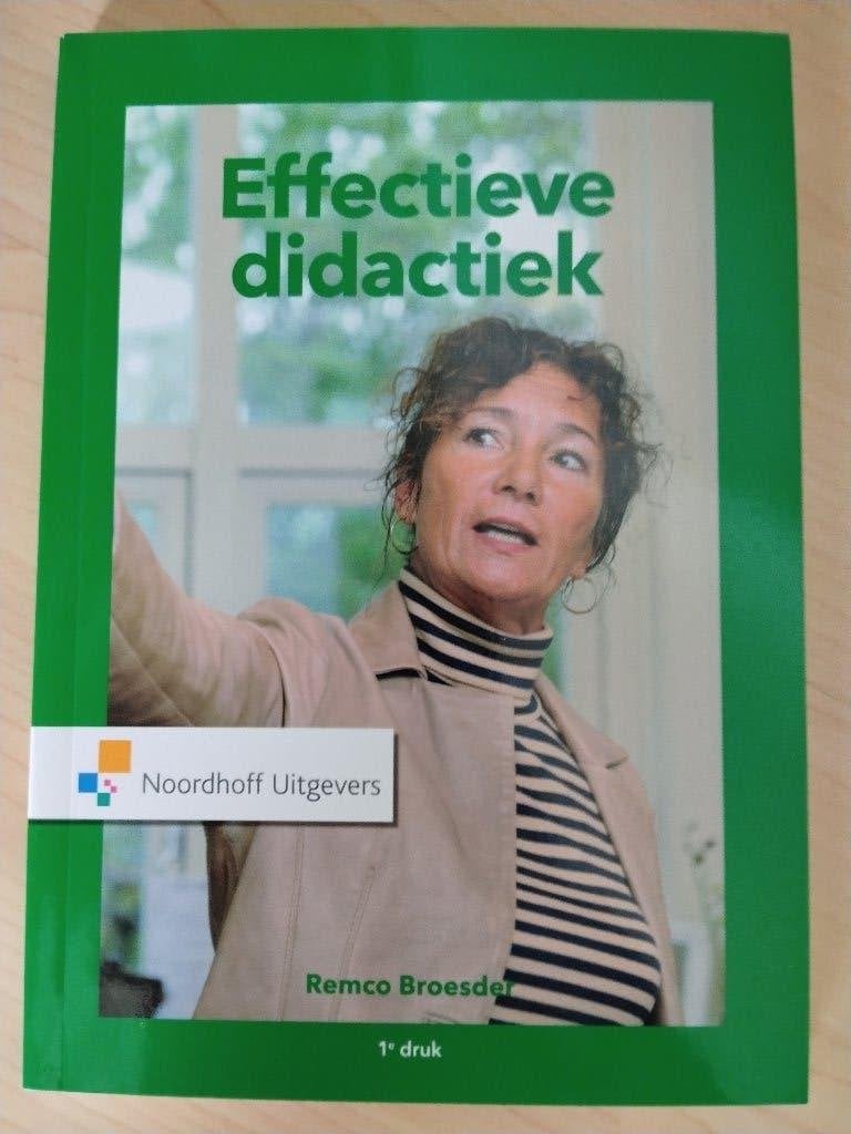 Effectieve didactiek - Remco Broerse (Noordhoff), Gelezen, Remco Broesder, Gamma, HBO