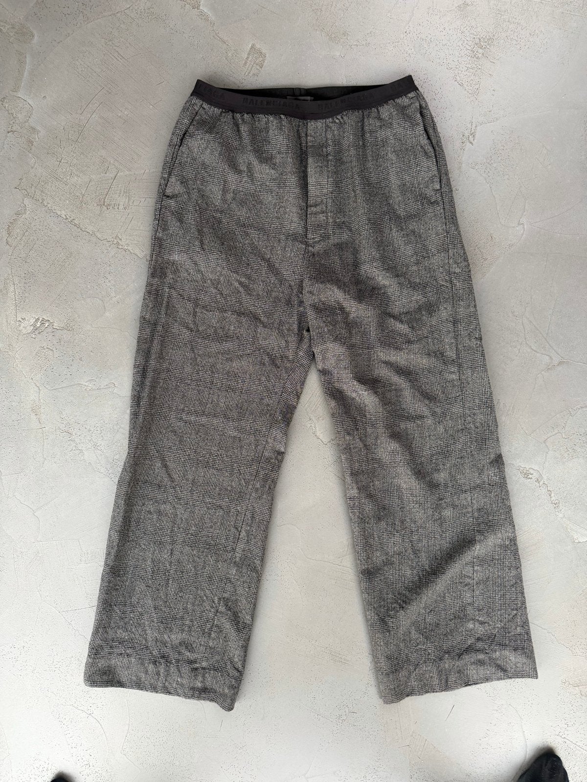 Grijze Balenciaga Broek Maat 48 - Stijlvolle Herenbroek, Ophalen of Verzenden, Zo goed als nieuw, Maat 48/50 (M), Grijs