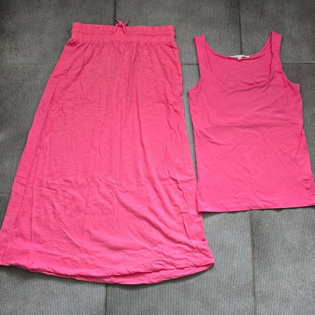 Nieuwe Zusss set roze maxi rok maat S en hemdje maat XS, Kleding | Dames, Nieuw, Ophalen of Verzenden, Roze, Maat 36 (S)