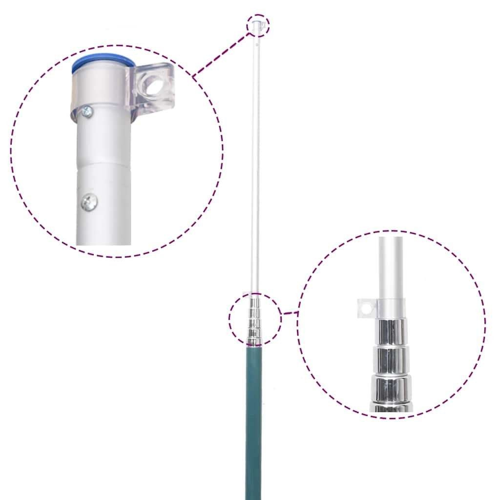 Telescopische vlaggenmast vlaggemast mast GRATIS VERZENDING!, Diversen, Verzenden, Nieuw, Nvt, Nvt