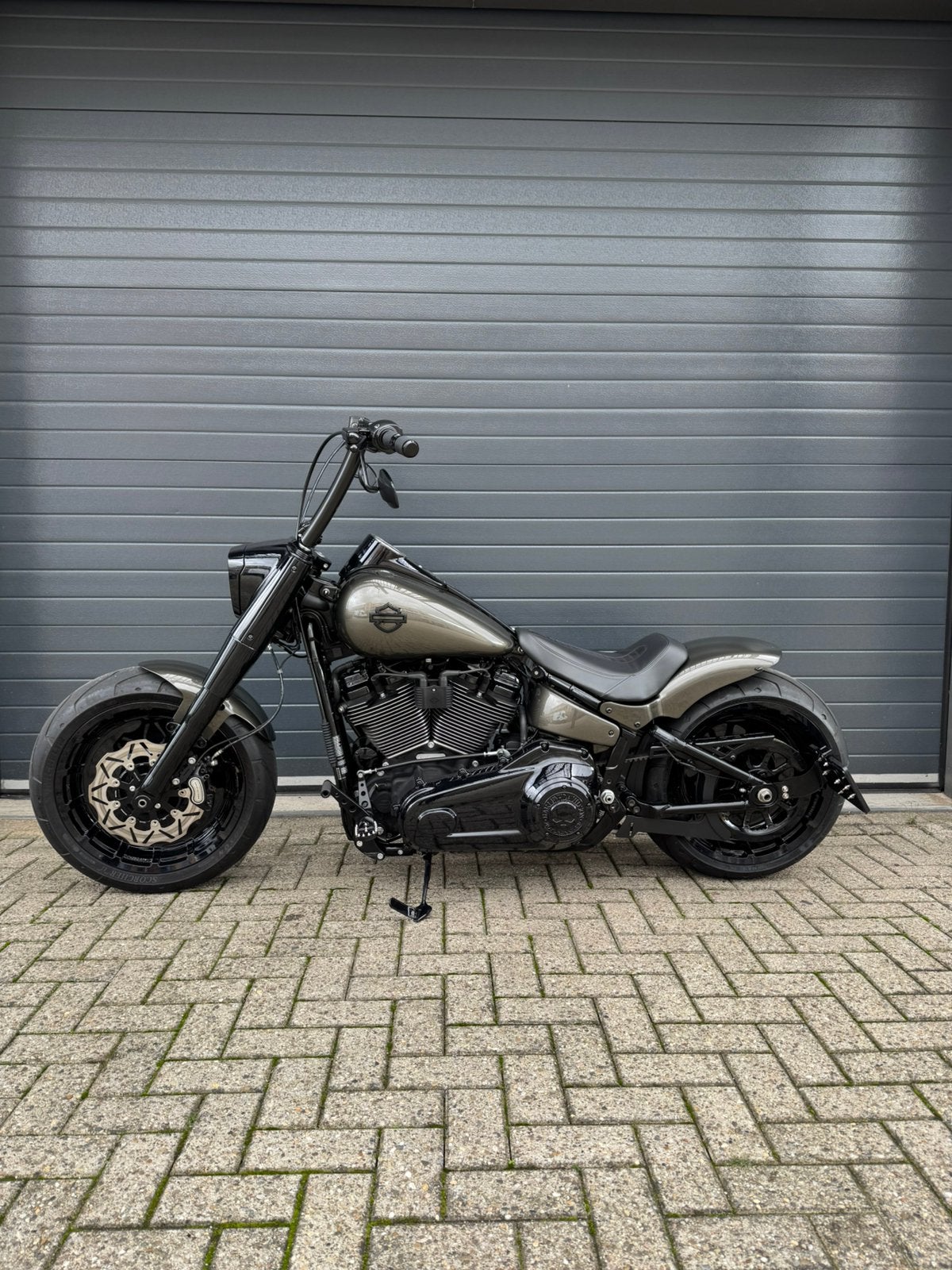 Harley Davidson 114 Fat Boy FLFBS - Thunderbike uitvoering, 2 cilinders, Occasion, Particulier, Meer dan 35 kW