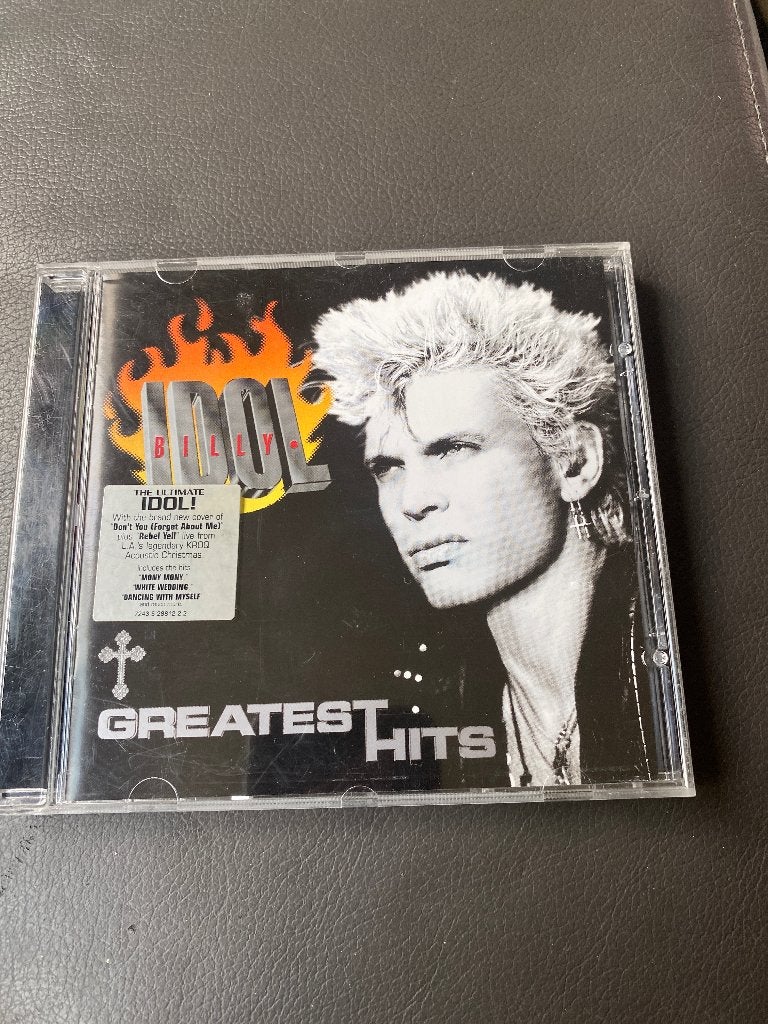 Billy Idol - Greatest Hits CD (Zo goed als nieuw), Ophalen of Verzenden, Zo goed als nieuw, Inclusief boekje, Classic Rock