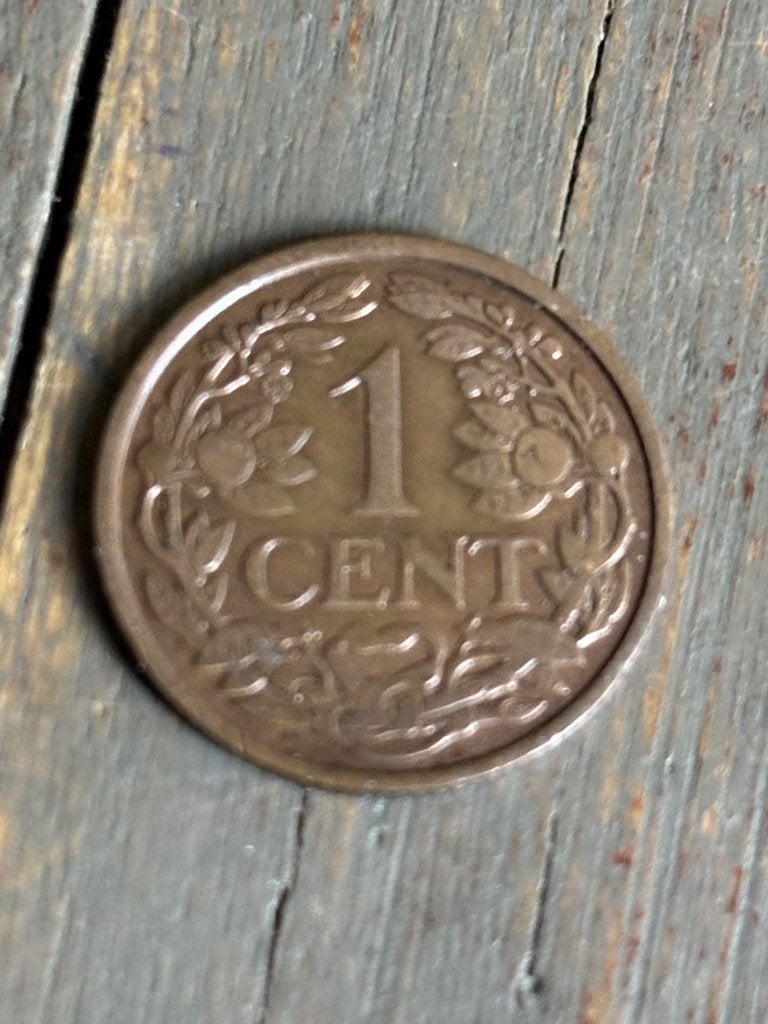 1 Cent 1927, Postzegels en Munten, Ophalen of Verzenden, Koningin Wilhelmina, 1 cent, Losse munt